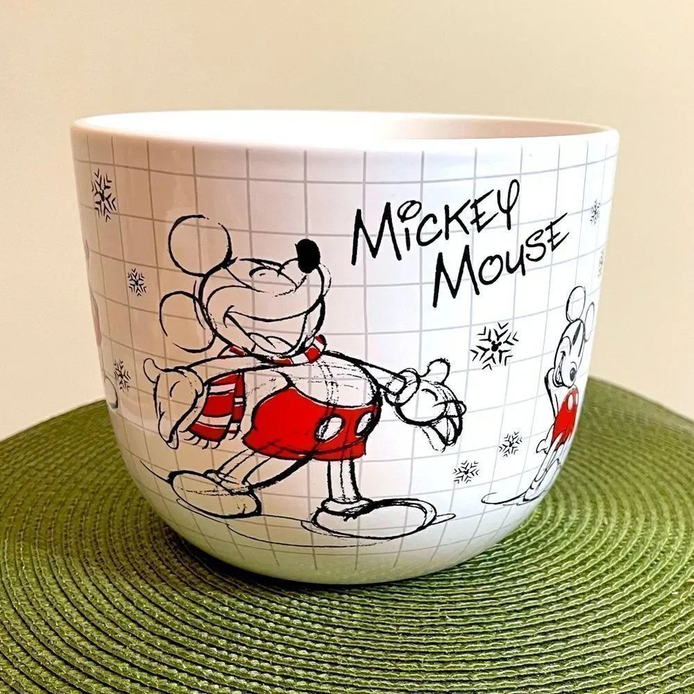 Disney Mickey Mouse Christmas planter NWT